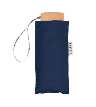 Mini parapluie bleu marine – micro & solide – colette