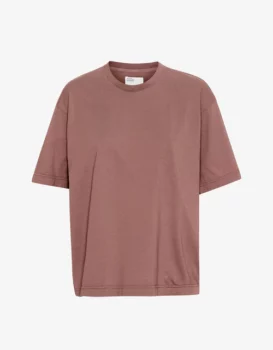 Tee-shirt women oversized rosewood mist