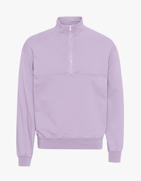 Quarter Zip Soft Lavender