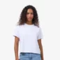 Crop Shirt Boxy Optical White