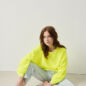 Sweat Bobypark Jaune Fluo