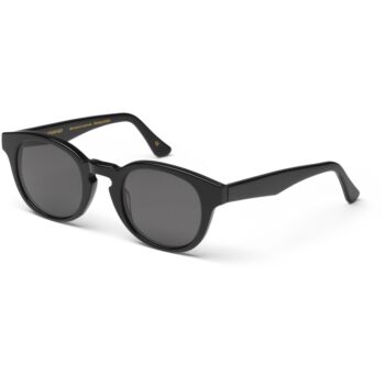 Lunettes de soleil deep black solid - style 12