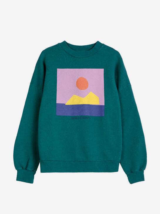 Sweat Vert Sunset Print