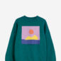 Sweat Vert Sunset Print