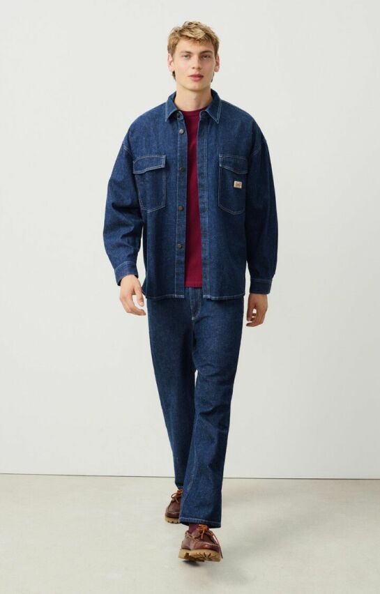 Chemise Globay Jean Brut Patch