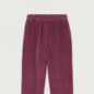 Pantalon En Velours Padow Pourpre Vintage