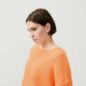 Pull Laine Boule Yanbay Orange Fluo