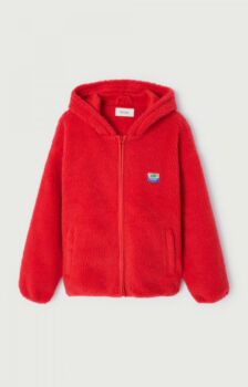 Veste hoktown capuche fraise