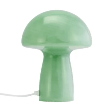 Lampe champignon vert