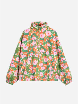 Coupe vent floral print