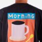 Tee-Shirt Morning Coffee Noir Carbone